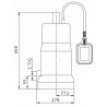 Bomba sumergible INITIAL DRAIN 10-7 - WILO : 4168021