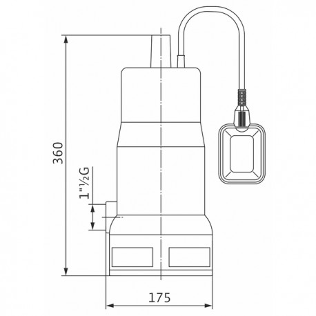 Bomba sumergible INITIAL WASTE 14-9 - WILO : 4168022