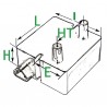 Transformador de encendido BTL 3 - DIFF para Baltur : 0005020044