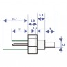 Sonda de regulación - DIFF para Chaffoteaux : 998458-01