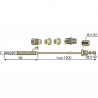 Termopar 7 racores grande cocina lg 1500mm