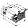 Transformador de encendido EBI 52F0030 - DANFOSS : 052F0030/4230