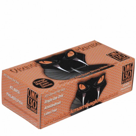 Guante Black Mamba naranja XL T9/10 (X 100) - BLACK MAMBA : BLACKMAMBA ORANGE TXL