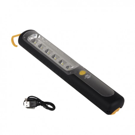 Lámpara recargable Led con dinamo