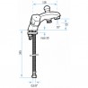 Monomandode baño / ducha NIAGARA N MONO - WM305NP3ZC00001 - ROCA : A5A0569C00