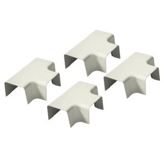Te de derivación 60 x 80 blanco puro 9010 (X 4) - DIFF