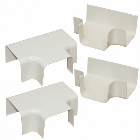 Te de derivación 60 x 80 blanco crema 9001 (X 4)
