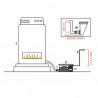 Neutral box man pump con bomba