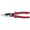 Alicate para instalaciones eléctricas - KNIPEX : 13 82 200 T
