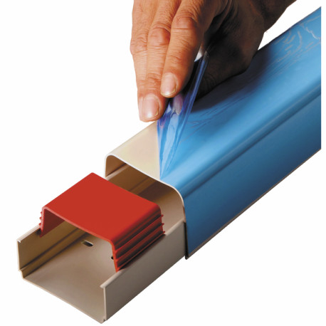 Conducto 110x75 2m blanco puro 9010 (X 4) - DIFF