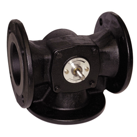 Válvulas con sector 3 vías y con bridas - SIEMENS : VBF21.40