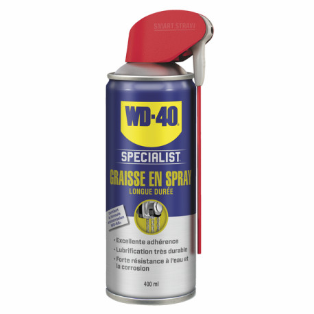 Grasa en spray  Larga duración 400ml Sistema profesional - WD40 : 33215