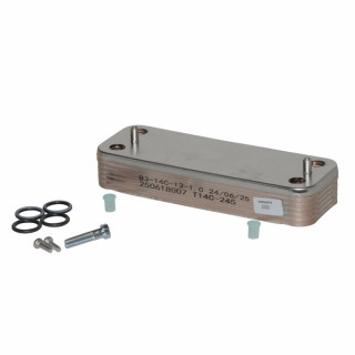 Intercambiador 12 placas  - DIFF para De Dietrich Chappée : 711612800