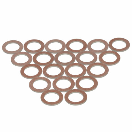 Junta plana 27.4 x 18.2 x 2  (X 20) - DIFF para De Dietrich Chappée : S62730