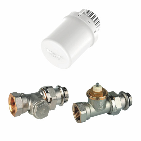 Kit para equipamiento de radiador 1/2" recto - HONEYWELL HOME : VTL3030DS15