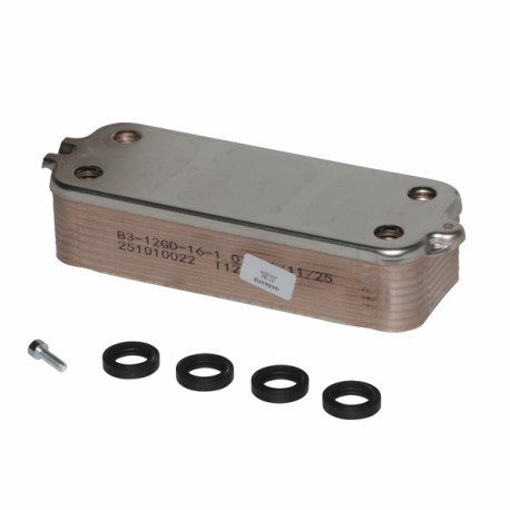 Intercambiador de placas de 28 kW - DIFF para De Dietrich Chappée : S101750