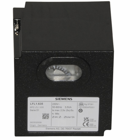 Centralita de control gas LFL 1.635 - SIEMENS : LFL1.635