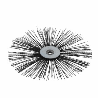 Cepillo plano de nylon alta temperatura Ø 130mm - DIFF