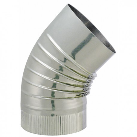 Codo a 45° Ø139mm - ISOTIP JONCOUX : 032413