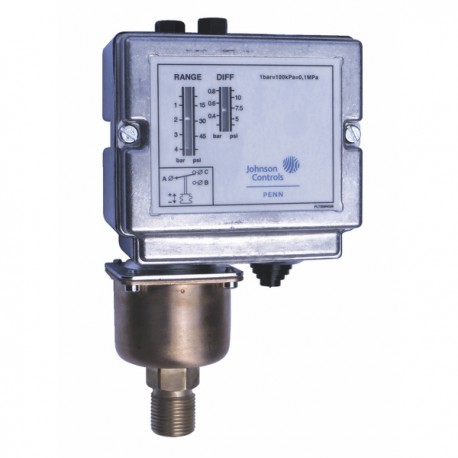 Presostato agua vapor  - JOHNSON CONTROLS : P48AAA-9120