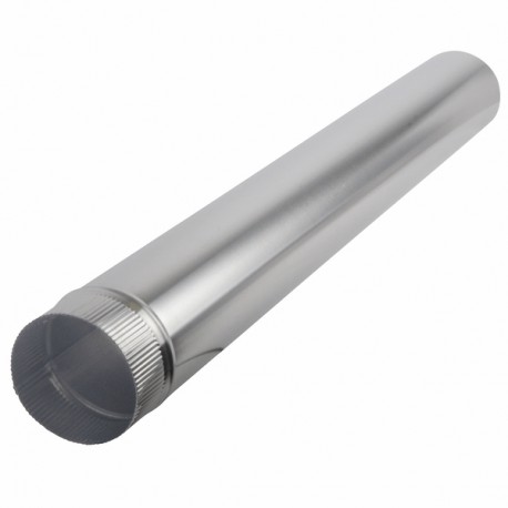 Caño aluminio Ø125mm x 1,00m - ISOTIP JONCOUX : 011012