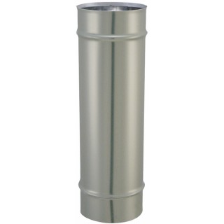 Caño Inox Ø125mm x 0,5m - ISOTIP JONCOUX : 031212